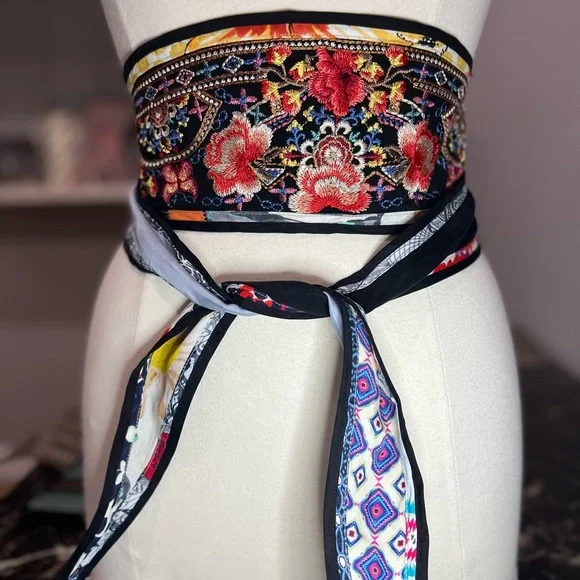 Johnny Was  Obi belt JOHNNY WAS obi belt | eBay main image 3